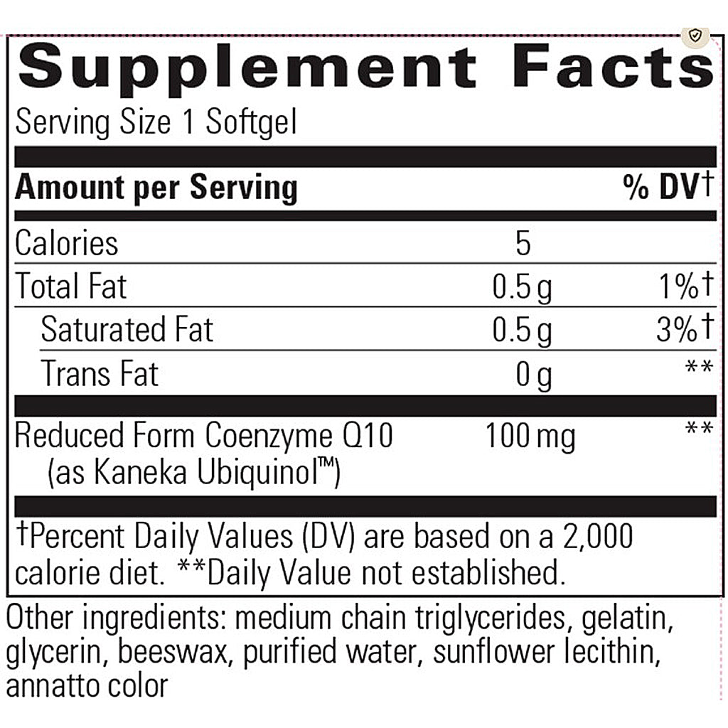 Integrative Therapeutics UBQH 100 mg 60sg