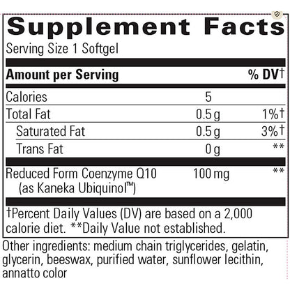 Integrative Therapeutics UBQH 100 mg 60sg