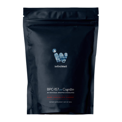 InfiniWell Smart Chocolate BPC-157 30 Individual Wrapped Chocolates