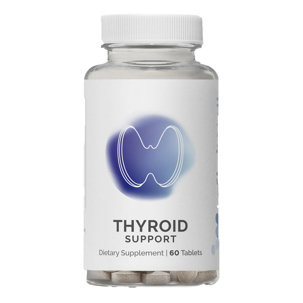 InfiniWell Thyroid support, t3 and t4 conversion, healthy inflammation response, front label