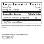 Allergy Research Group ImmunoBiotic Pro 200vc