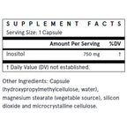 Jarrow Formulas Inositol 750 mg 100c