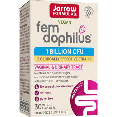 Jarrow Formulas Fem-Dophilus (1 Billion CFU) Shelf Stable 30vc