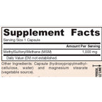Jarrow Formulas MSM 1,000mg 200c