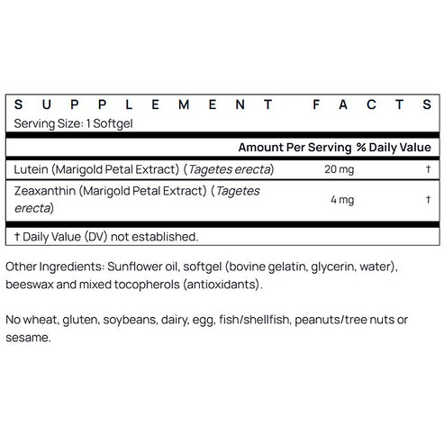 Jarrow Formulas Lutein 120sg