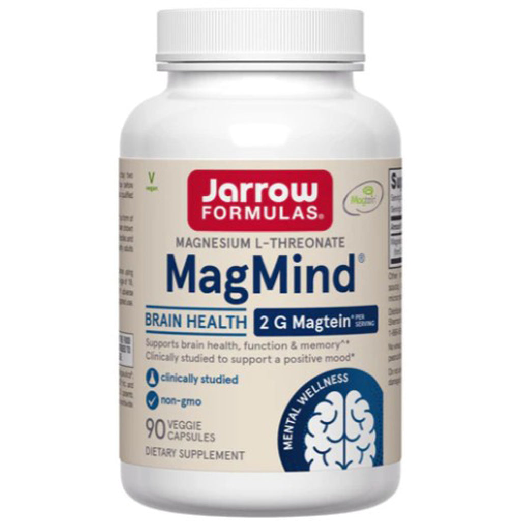 Jarrow Formulas MagMind supplement bottle on a white background