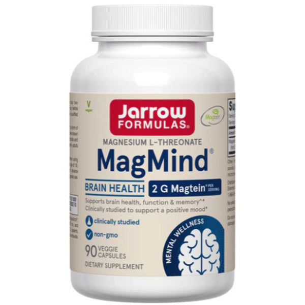 Jarrow Formulas MagMind supplement bottle on a white background