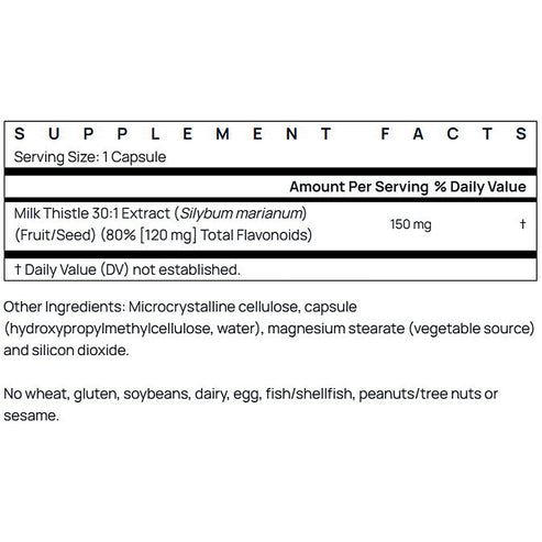 Jarrow Formulas Milk Thistle 100vc