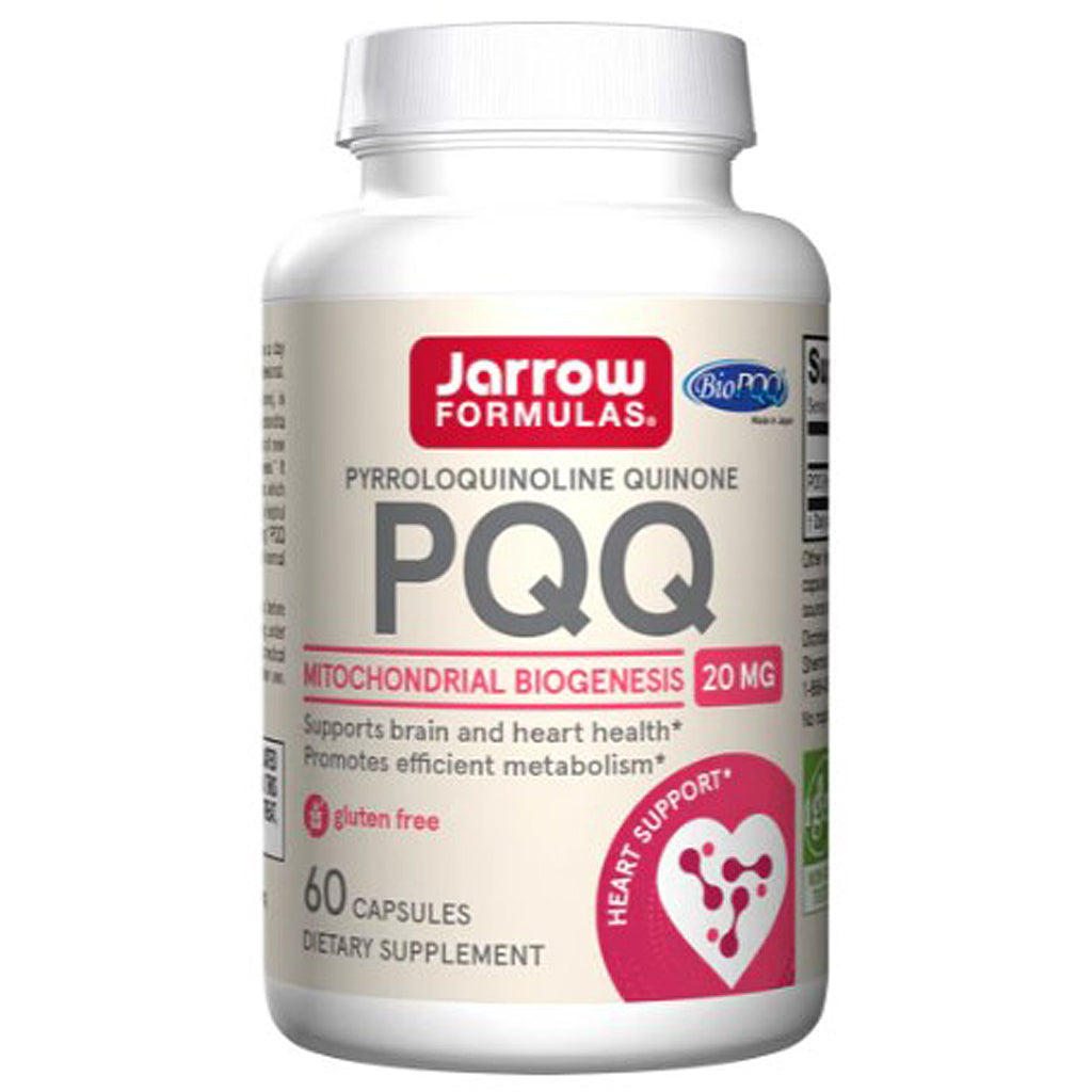 Jarrow Formulas PQQ supplement bottle on a white background