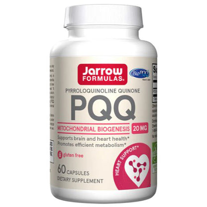Jarrow Formulas PQQ supplement bottle on a white background