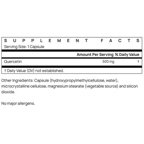 Jarrow Formulas Quercetin 500mg 200c
