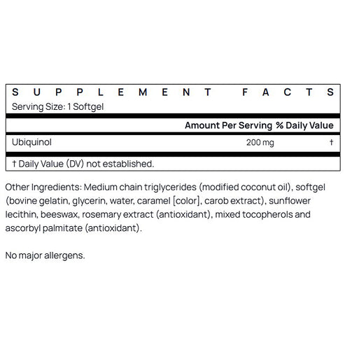 Jarrow Formulas QH-absorb 200mg 30sg