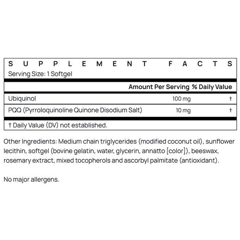 Jarrow Formulas QH-absorb + PQQ 60sg