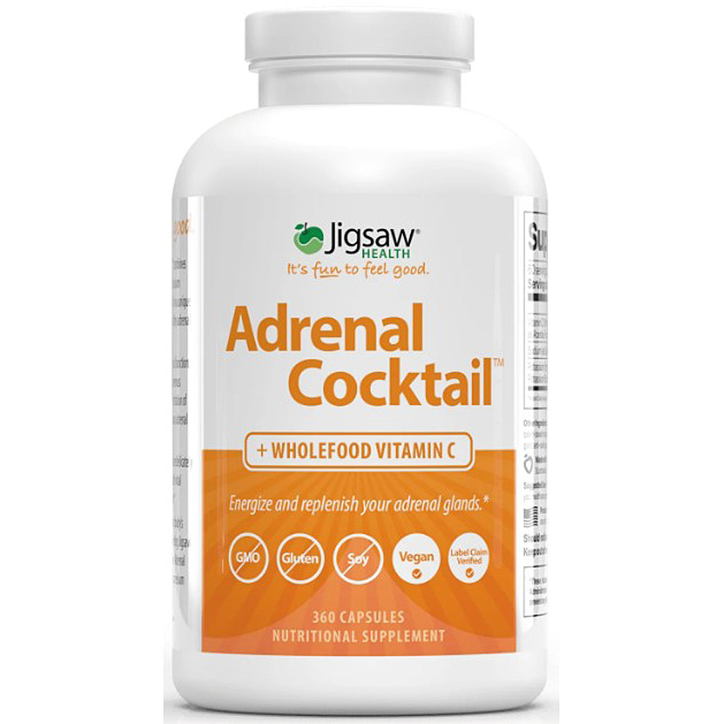 Jigsaw Health Adrenal Cocktail + Wholefood Vitamin C 360c