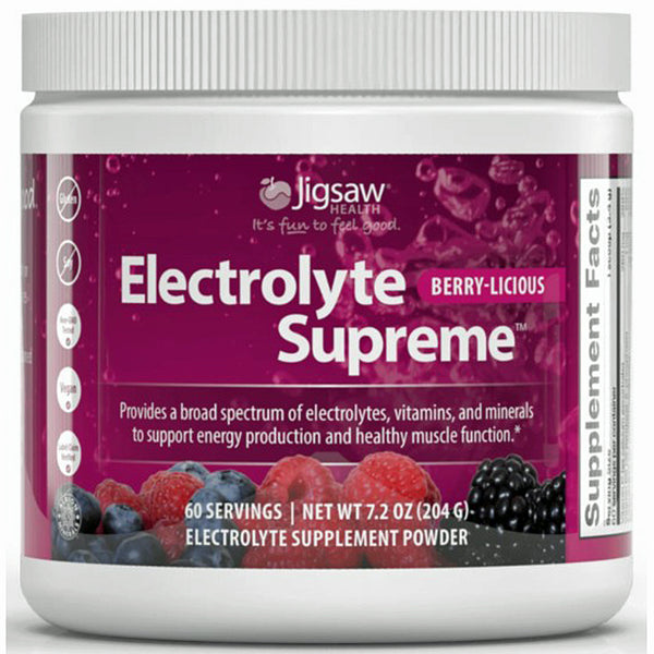 Jigsaw Health Electrolyte Supreme Berry Licious Jar 330g