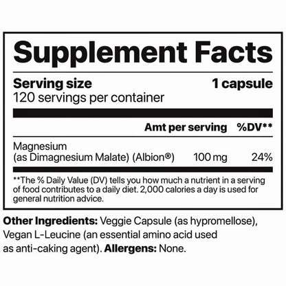 Jigsaw Health MagPure Malate 120c