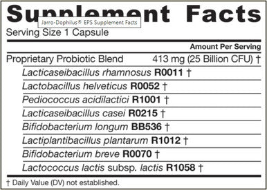 Jarrow Formulas Jarro-Dophilus EPS - 25 Billion CFU 60c