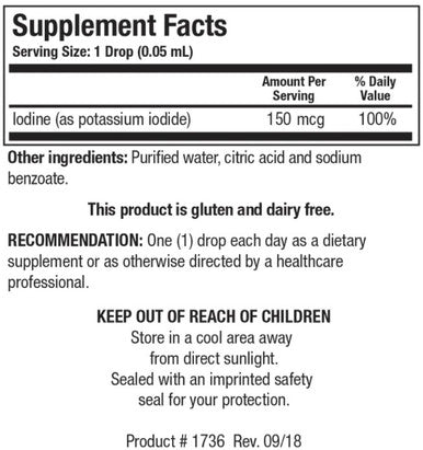 Biotics Research Liquid Iodine Forte 2 fl.oz.