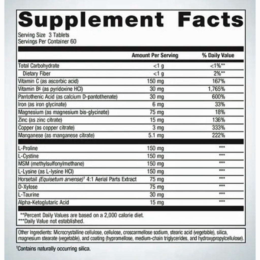 Metagenics Collagenics 180t