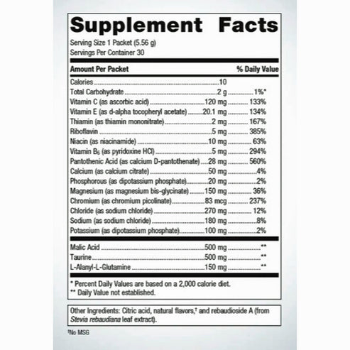 Metagenics Endura Lemonade Packets (30 servings)