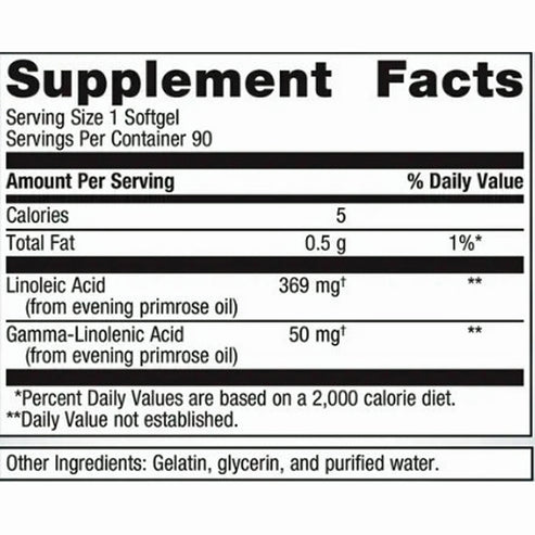 Metagenics OmegaGenics Evening Primrose Oil 90sg