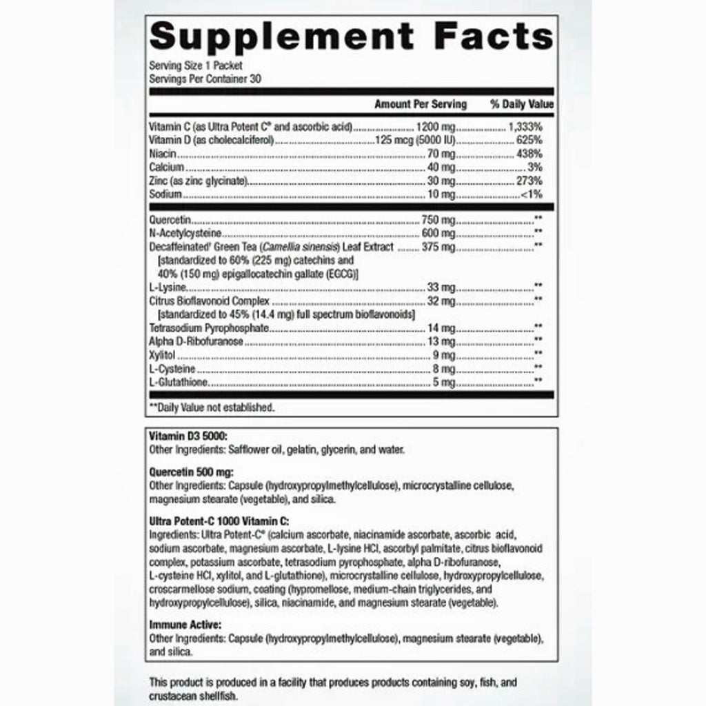 Metagenics Immune Defense Pack 30 packets