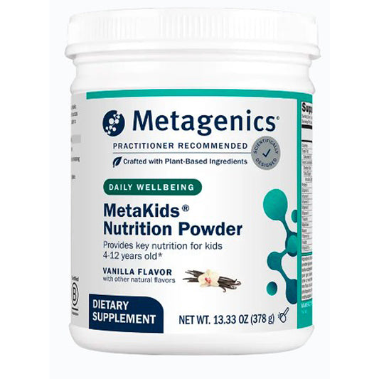 Metagenics MetaKids Nutrition Powder Vanilla 378 grams