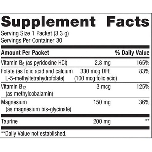 Metagenics MetaRelax orange citrus 30 packets