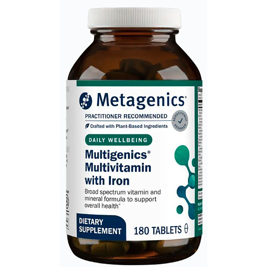 Metagenics Multigenics with Iron 180T