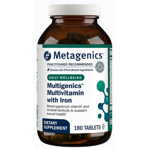Metagenics Multigenics with Iron 180T