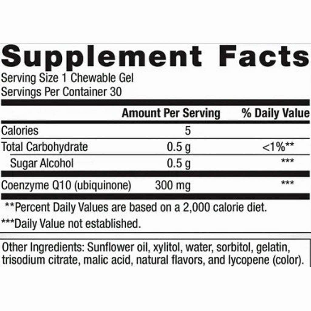 Metagenics NutraGems CoQ 300 30 chewables