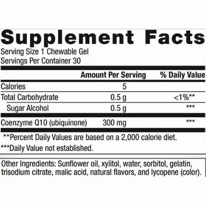 Metagenics NutraGems CoQ 300 30 chewables