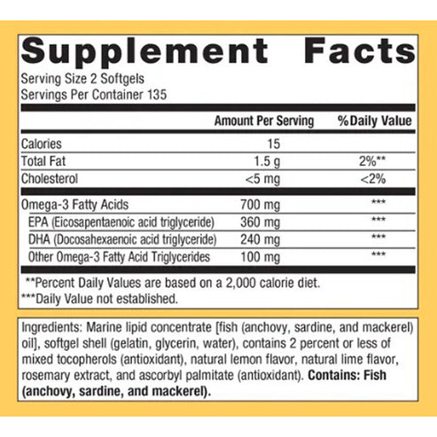 Metagenics OmegaGenics Fish Oil EPA-DHA 300 270sg