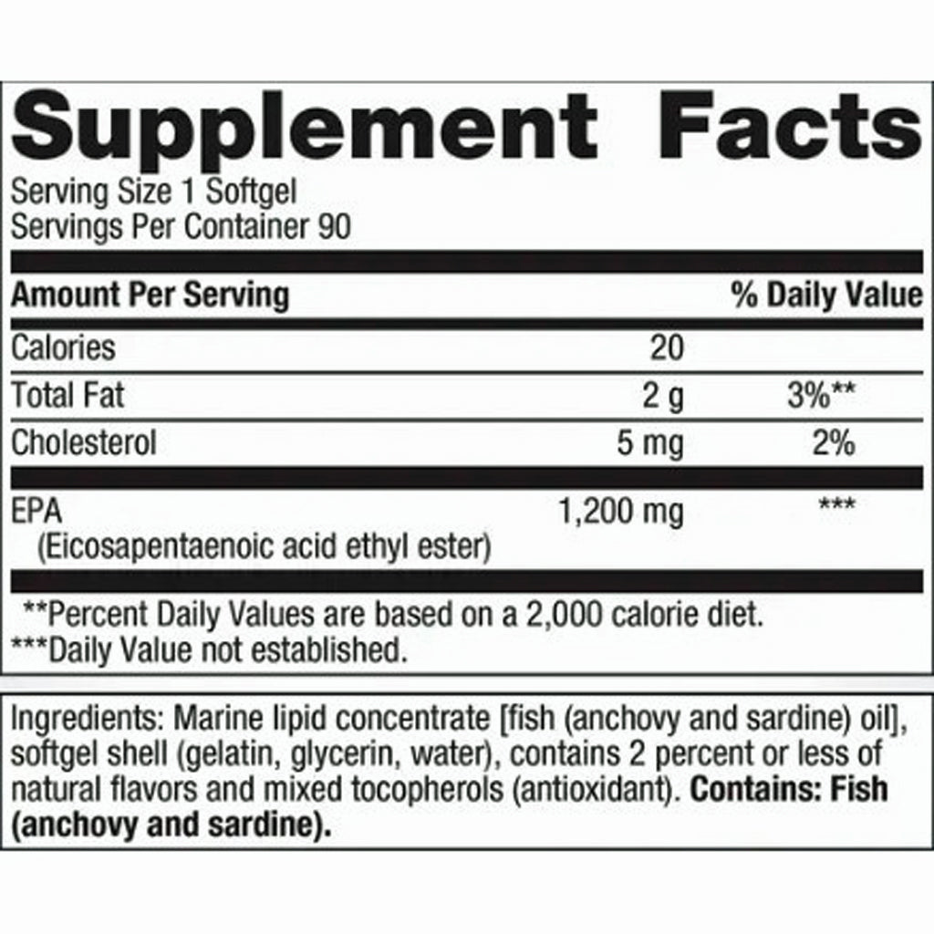 Metagenics OmegaGenics Fish Oil EPA 1200 90sg