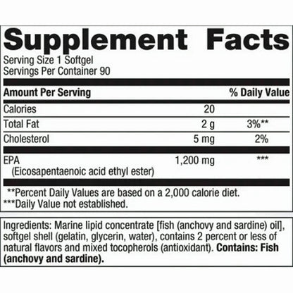 Metagenics OmegaGenics Fish Oil EPA 1200 90sg