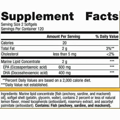 Metagenics OmegaGenics Fish Oil EPA-DHA 500 240sg