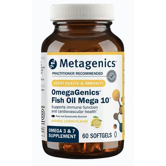 Metagenics OmegaGenics Fish Oil Mega 10 60 servings