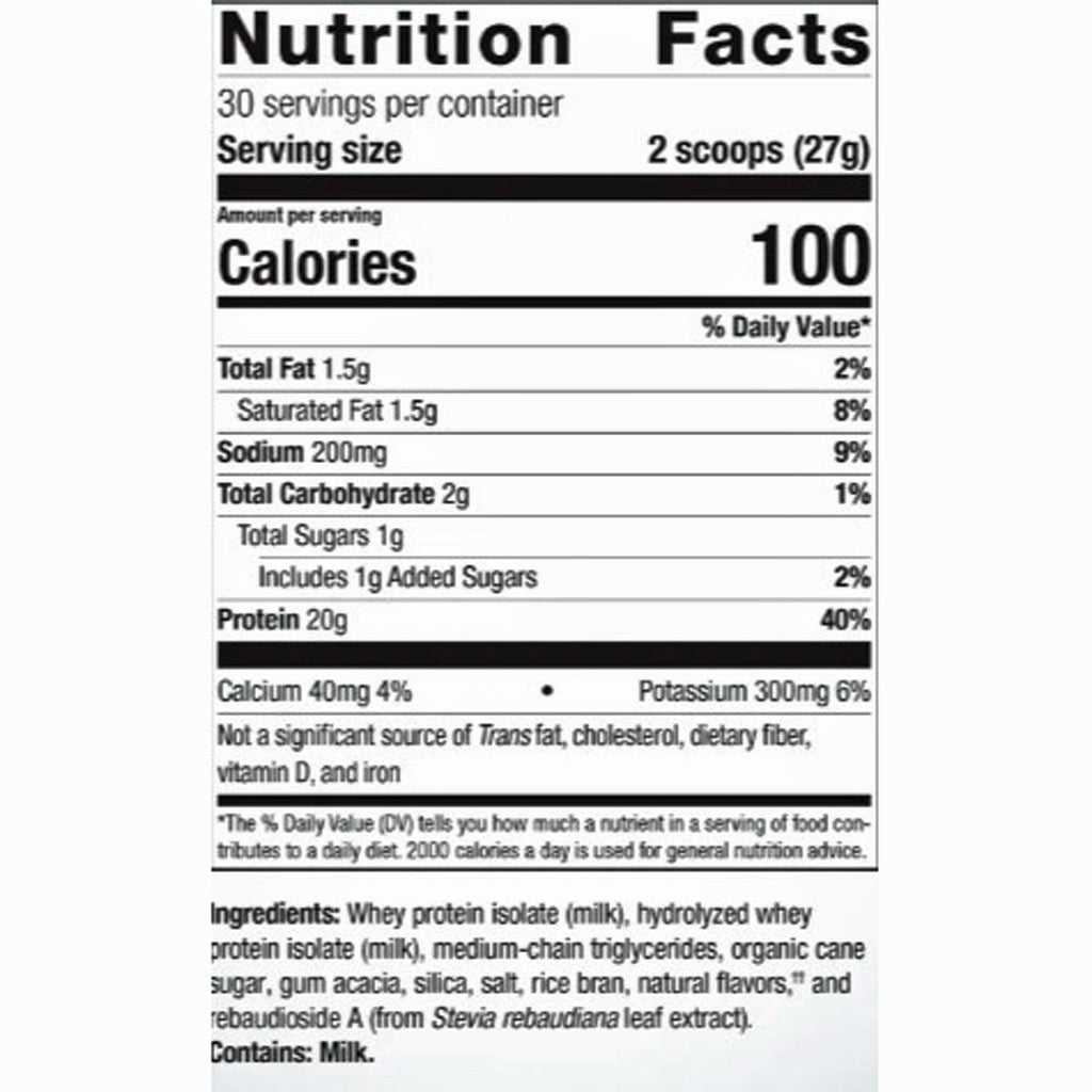 Metagenics Perfect Protein Whey Vanilla 1lb (870g)