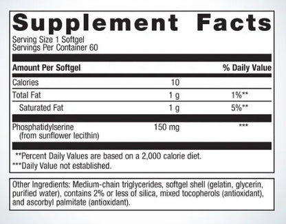 Metagenics Phosphatidylserine 60sg