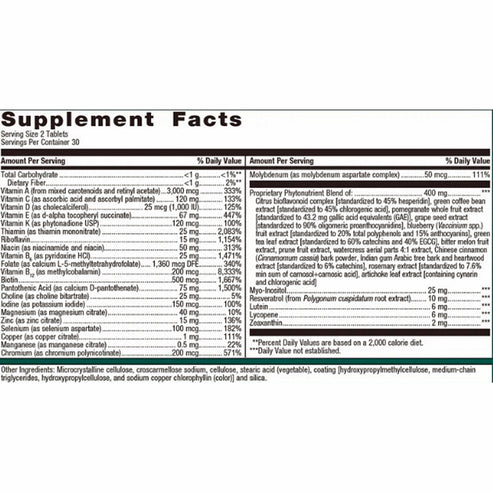 Metagenics Phytomulti 60 Tablets