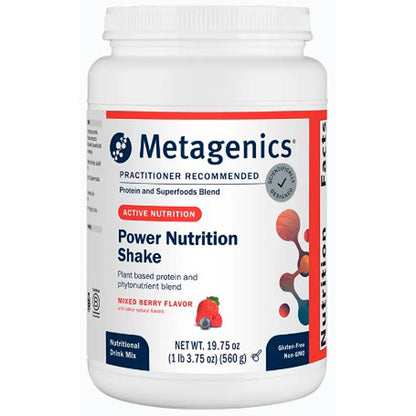 Metagenics Power Nutrition Shake Mixed Berry 14 servings