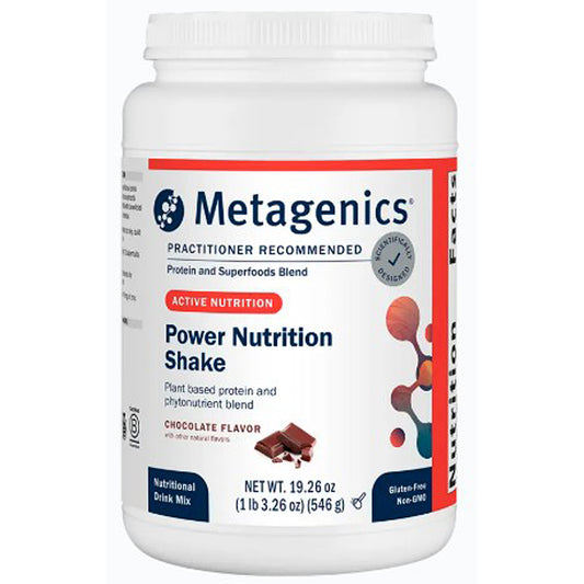 Metagenics Power Nutrition Shake Chocolate 14 servings