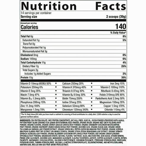 Metagenics Power Nutrition Shake Chocolate 14 servings