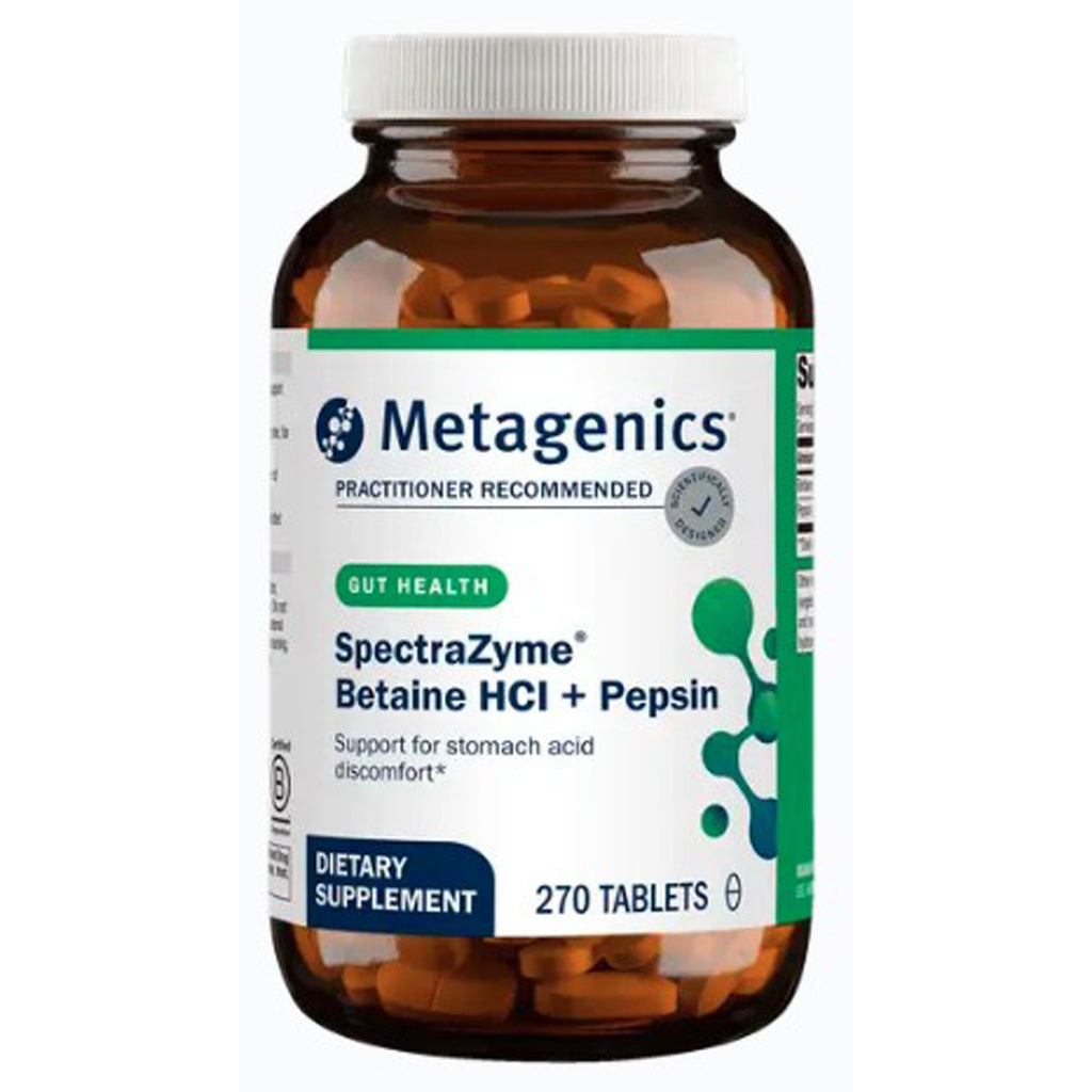 Metagenics SpectraZyme Betaine HCI+ Pepsin 270t