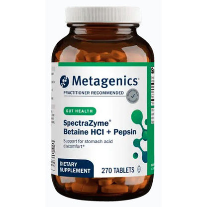 Metagenics SpectraZyme Betaine HCI+ Pepsin 270t