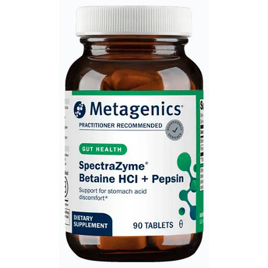 Metagenics Spectrazyme Betaine HCI+ Pepsin 90t