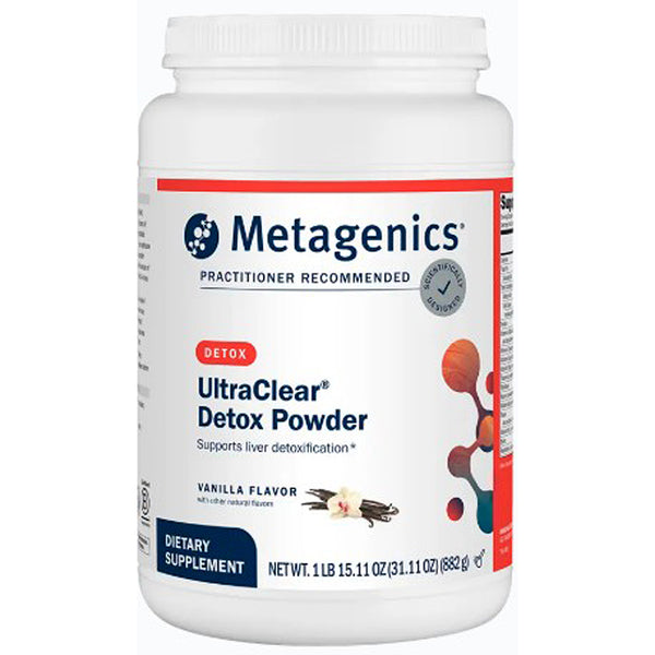 Metagenics UltraClear Detox powder vanilla 21svgs