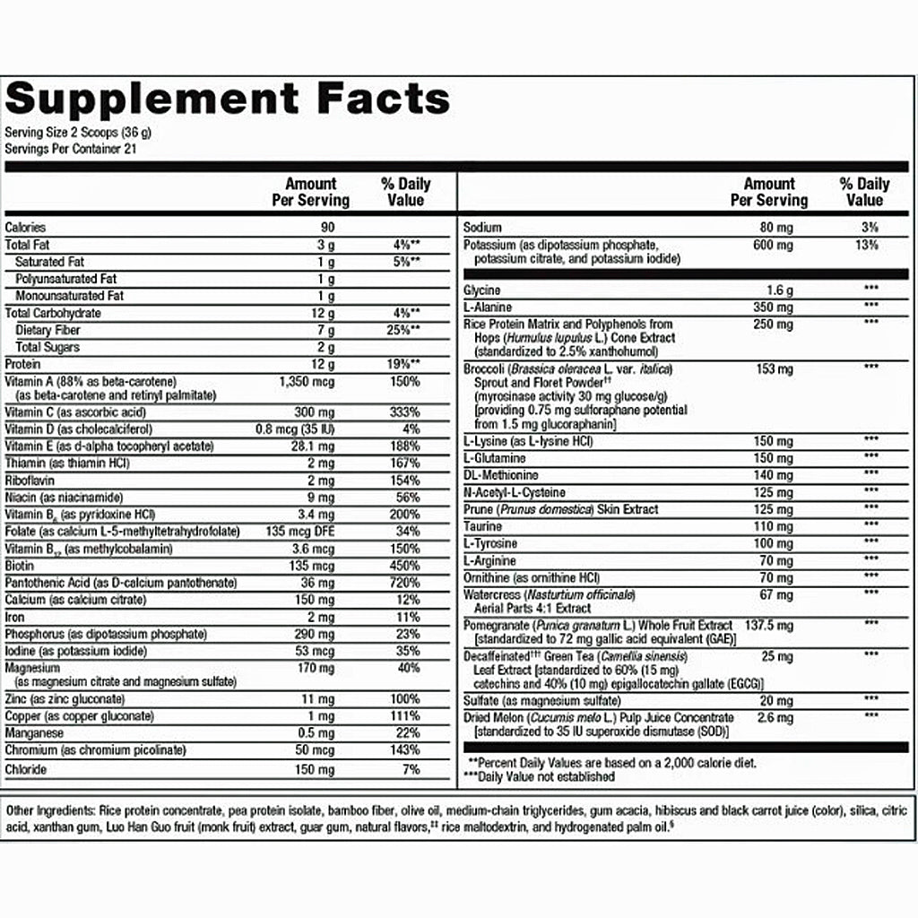 Metagenics UltraClear Renew Detox Powder Berry 21 servings