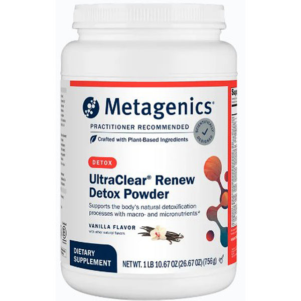 Metagenics UltraClear Renew Detox Powder Vanilla 21 servings