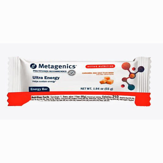 Metagenics Ultra Energy Bar Caramel Sea Salt 12 bars